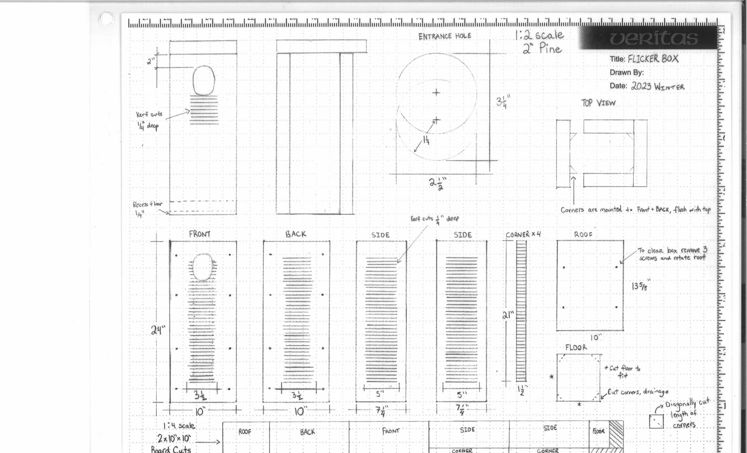 Flicker Box Plans