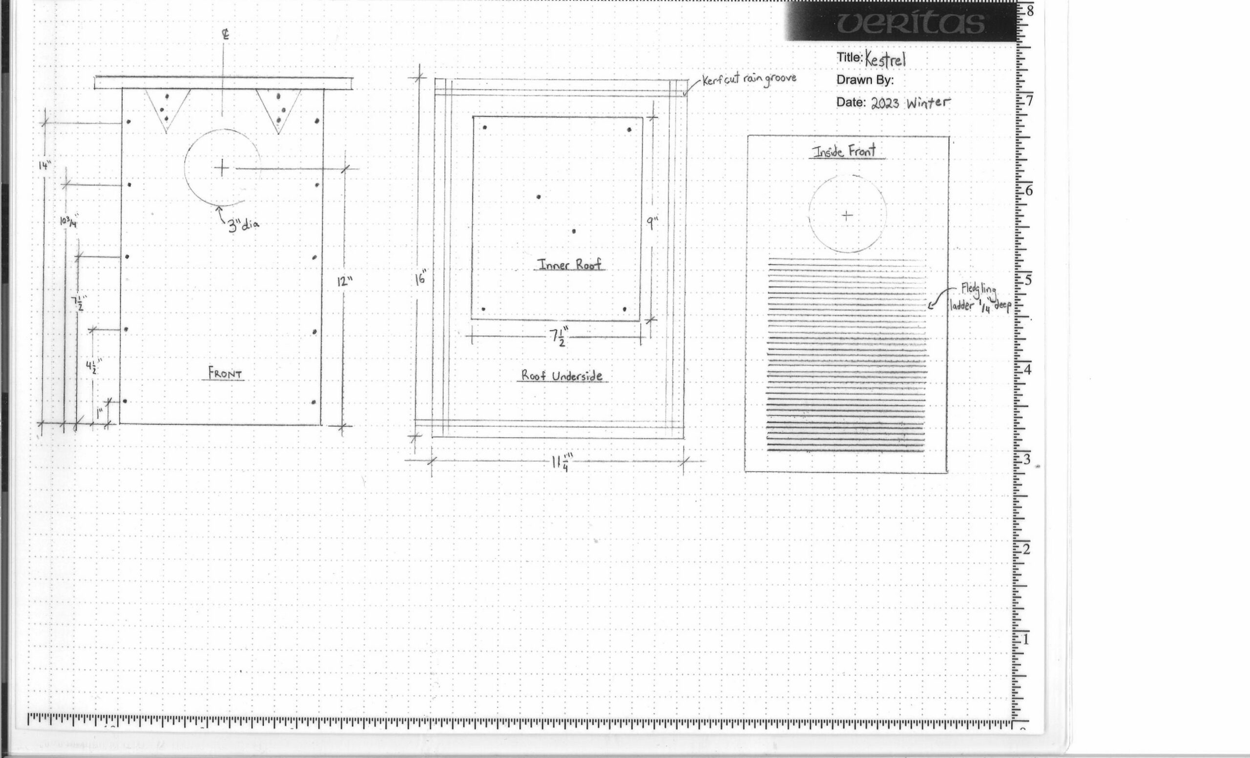 Kestrel Box Plans 1